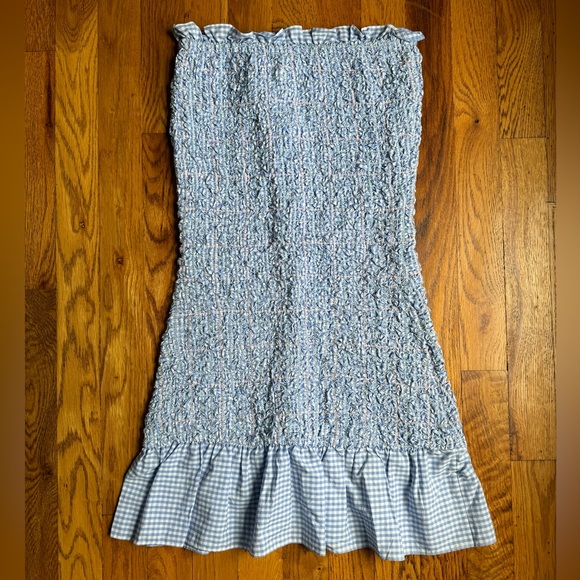 Peterson Revolve Gingham Mini Dress - Picture 7 of 7